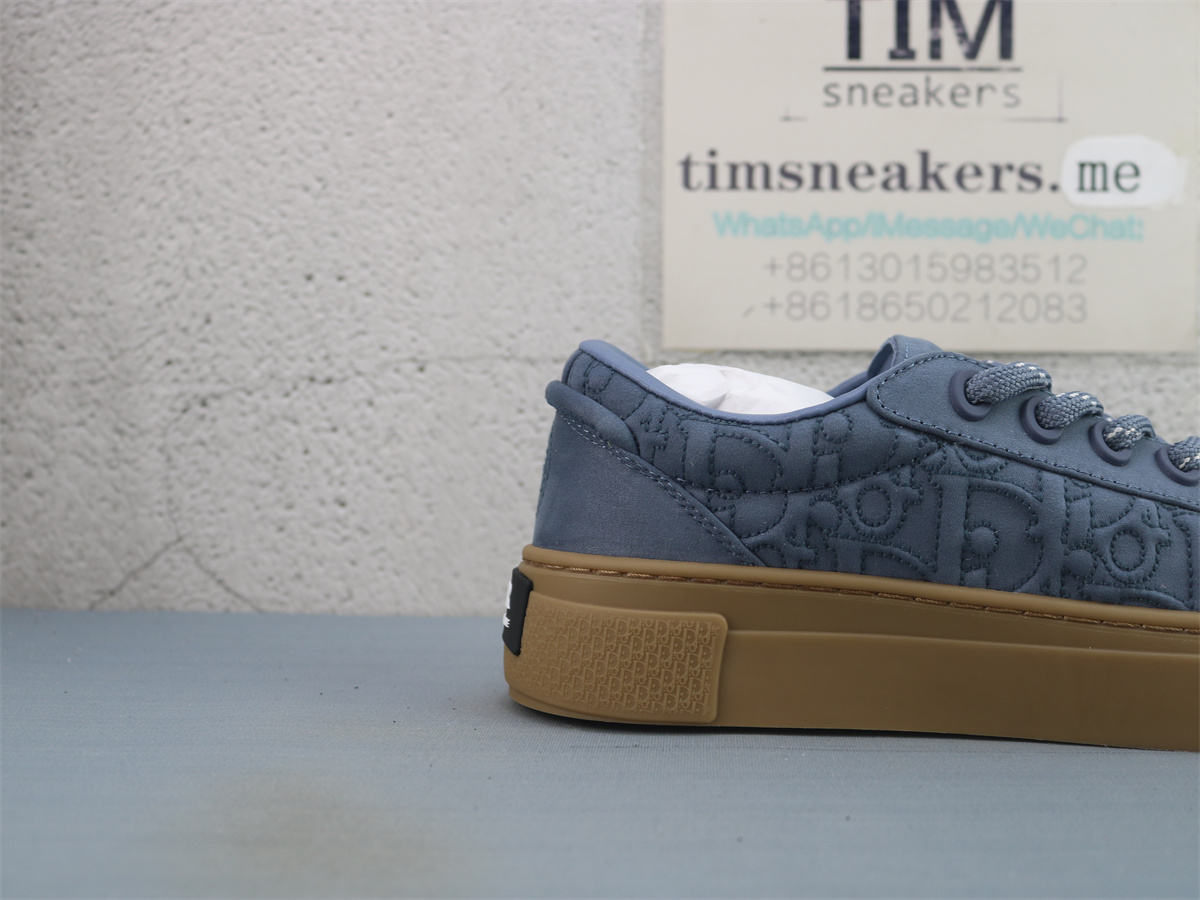 Stone Island X DIOR B33 Skateboard Shoes Men Low-Top Blue